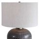 Uttermost® Mikkel Charcoal Table Lamp-4