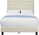 Elements International Erica Natural Upholstered Full Platform Bed-3