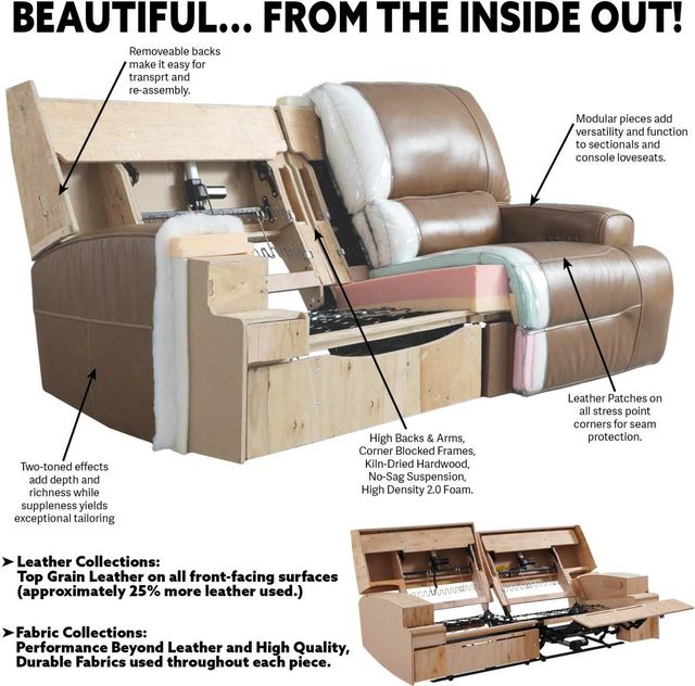 Intercon Hyde Park Banner Mahogany Recliner-3