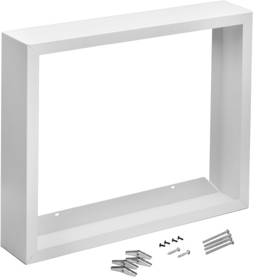 Broan® White Enamel Steel Surface Mount Kit for High Capacity Wall Heaters-0