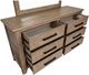 Magnussen Home® Claremont Smokey Taupe Double Drawer Dresser-5