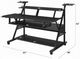 ACME Furniture Willow Black Music Desk-2