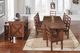 A-America® Anacortes Salvaged Mahogany Rectangular Trestle Table-3