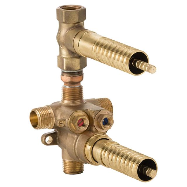 DXV 2-Handle Thermostatic Rough Valve with Volume Control-0