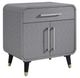 Bernards Celine Gray Nightstand-0