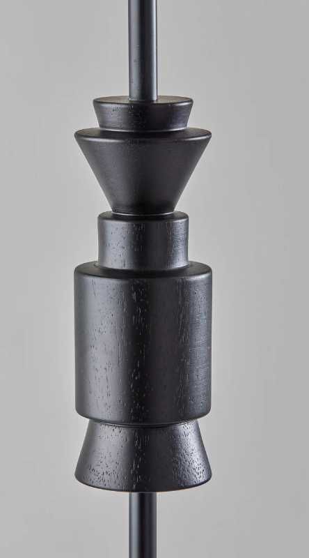 Adesso® Elton Black Floor Lamp-4