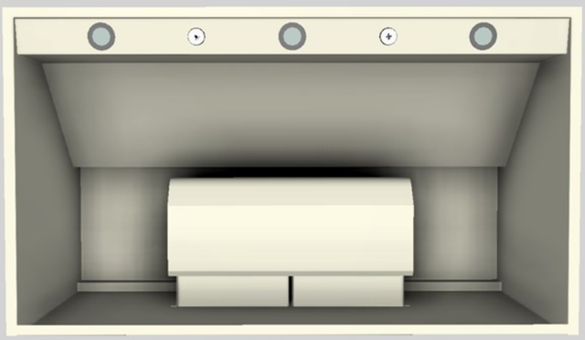 Vent-A-Hood® 42" Biscuit Wall Mounted Range Hood-1