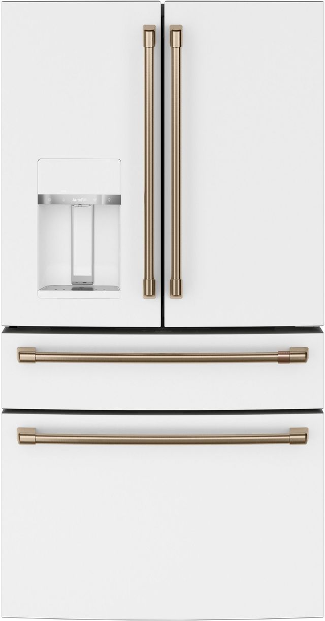 Café™ 4 Piece Matte White Gas Kitchen Package-1