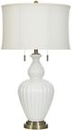 Stylecraft Erzican White Table Lamp-0