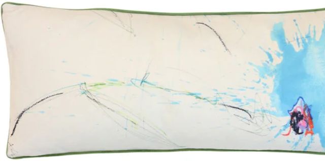 Stylecraft Blue/White 36" Designer Pillow-1