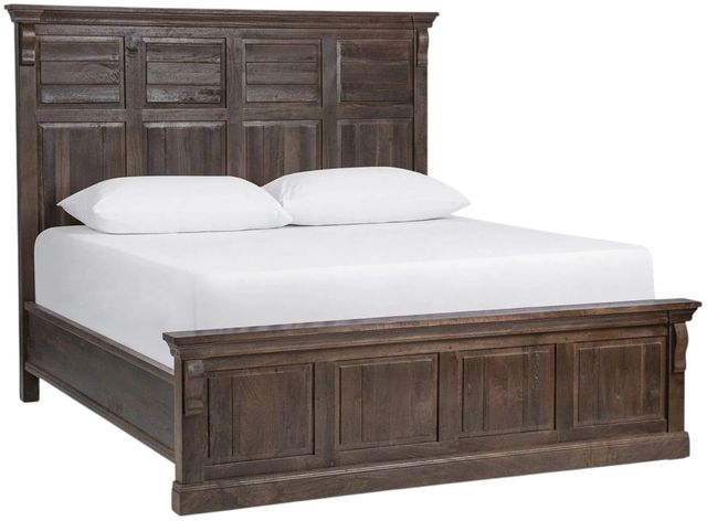 Classic Home Adelaide Cocoa Brown Eastern King Panel Bed-0