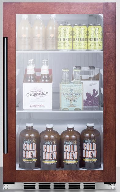 Summit® 19" 3.1 Cu. Ft. Panel Ready Beverage Center-2