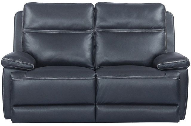 Parker House® Paxton Navy Power Reclining Loveseat-2