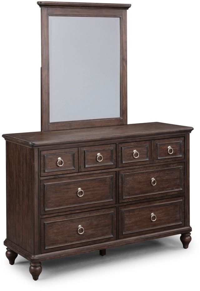homestyles® Southport Distressed Oak Dresser and Mirror-1