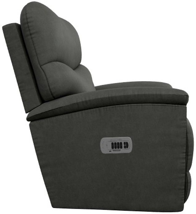 La-Z-Boy® Trouper Ink Power Wall Recliner with Headrest and Lumbar-3