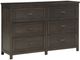 Mazin Furniture Hebron Dark Cherry Dresser-2