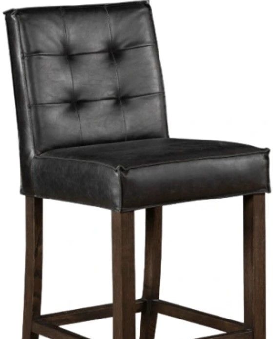 Home Trends & Design Madison Brown/Black Counter Stool-1