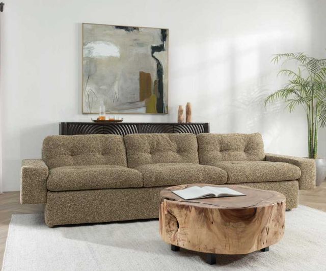 Classic Home Lucca Yellow Honey Sofa-1