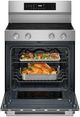 KitchenAid® 30" PrintShield™ Stainless Steel Freestanding Electric Range with Convection Cooking Modes-2
