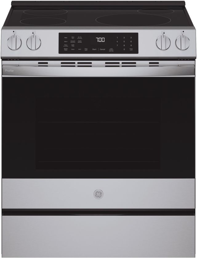 GE Profile™ 4 Piece Stainless Steel Induction Kitchen Package-3