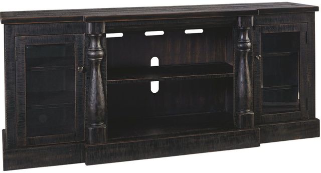 Signature Design by Ashley® Mallacar Black 75" TV Stand-0