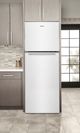 Whirlpool® 12.9 Cu. Ft. White Top Freezer Refrigerator-4