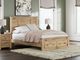 Signature Design by Ashley® Fenderport Tan Queen Panel Storage Bed-1