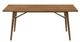Armen Living Channell Walnut Rectangular Dining Table-1