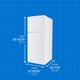 Danby® 27" 18 Cu. Ft. White Frost-Free Top Freezer Refrigerator-1