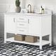 Furniture of America® Arthur White 48" Vanity with Top/Sink-0