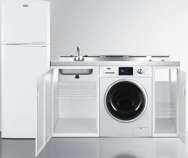 Summit® 83" White All-In-One Kitchenette-3