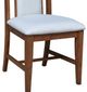John Thomas Furniture® Farmhouse Chic Prevail Bourbon/White Dining Side Chair -1