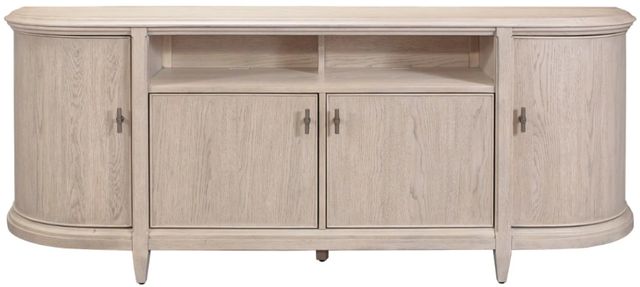 Riverside Furniture Carmella Pebble Oak Media Console-2