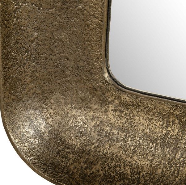 Uttermost® Alvaro Antique Brass Mirror-4