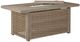 Signature Design by Ashley® Beachcroft Beige Outdoor Rectangular Fire Pit Table-1