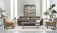 Hooker® Furniture Chapman Gray Console Table with Pewter Base-3