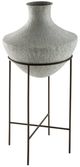 Signature Design by Ashley® Estonbank Distressed Cream 35" Vase-0