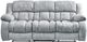 Global Furniture USA U250 2-Piece Gray Manual Reclining Seating Set-4