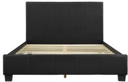Mazin Furniture Lorenzi Black Queen Bed-1