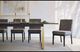 Canadel Customizable Modern Pecan Washed Rectangular Metal Base Dining Table-2