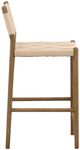 Dovetail Furniture Xiana Light Brown/Natural Counter Stool-2