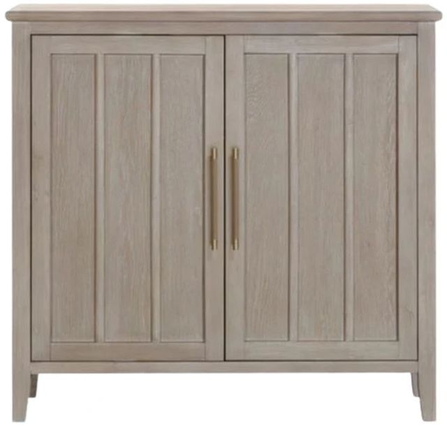 Modus Furniture Camden Chai Bar Cabinet with Stemware Rack and Wine Rack-2