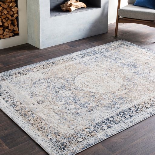 Surya Durham Blue Gray 5'x7' Area Rug-3