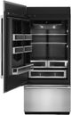 JennAir® 36" 20.9 Cu. Ft. Panel Ready Built In Bottom Freezer Refrigerator-1