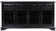 Jofran Inc. Craftsman Antique Black 60" Media Console-2