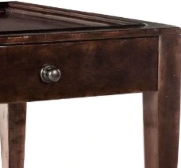Bernhardt Vintage Patina Molasses Side Table-1