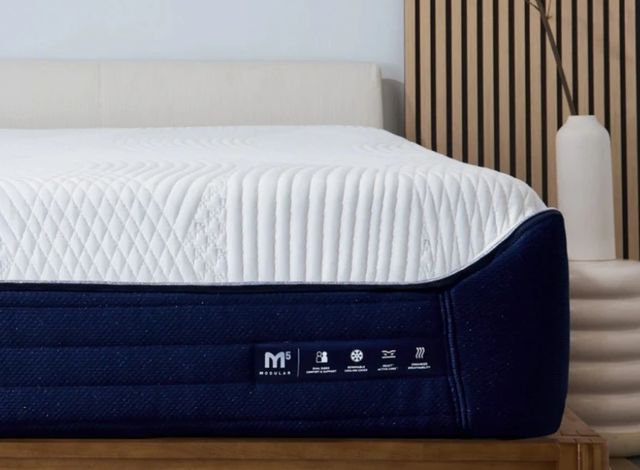 BEDGEAR® M5 Original Performance® 14" Hybrid Firm/Medium Firm Smooth Top California King Mattress in a Box-3