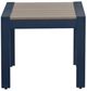 Signature Design by Ashley® Mabry Shores Driftwood Aluminum Outdoor End Table with Navy Blue Base-2