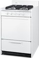Summit® 24” White Freestanding Gas Range-2
