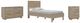 Signature Design by Ashley® Oliah 3-Piece Natural Twin Platform Bed Set-0